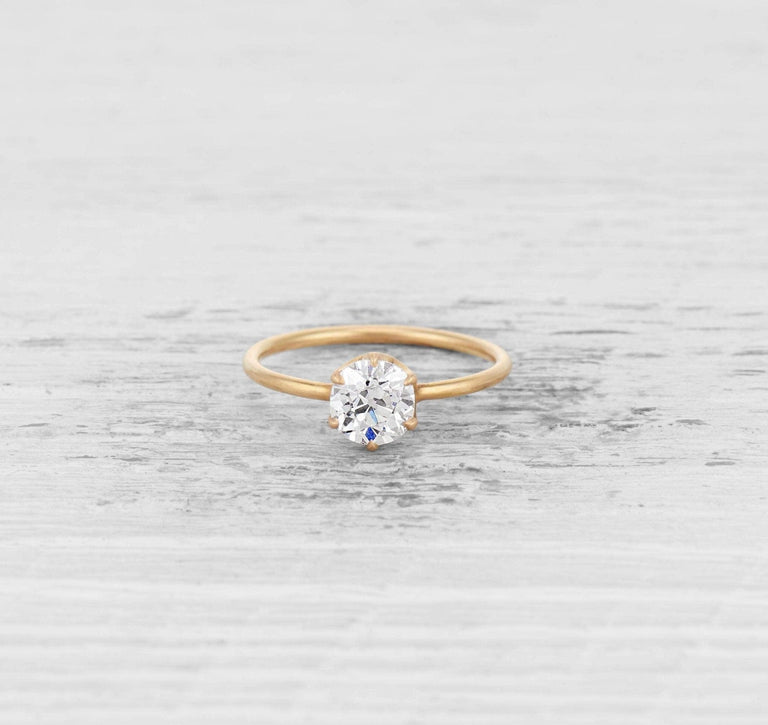 .96 CARAT TIFFANY & CO ANTIQUE DIAMOND ENGAGEMENT RING