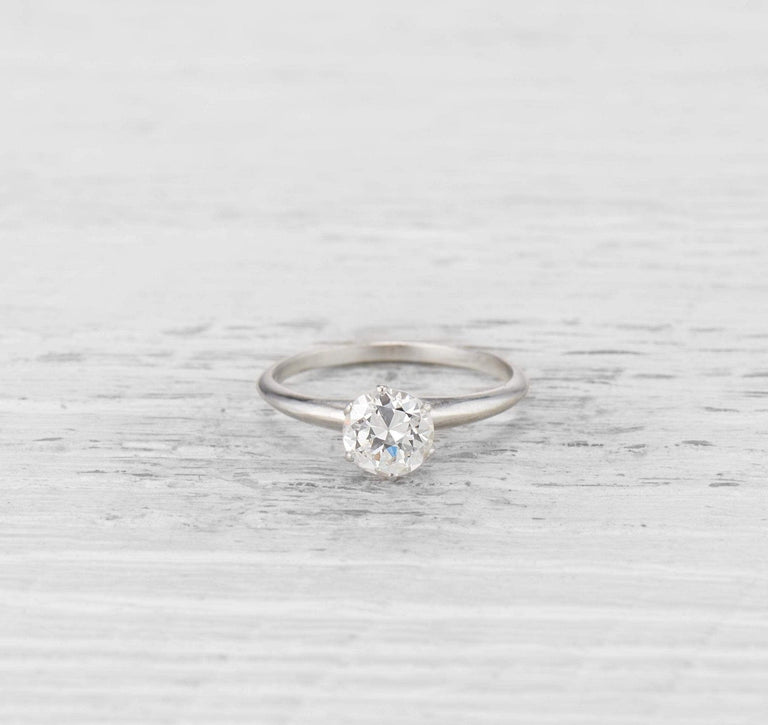 .98 CARAT TIFFANY & CO. DIAMOND SOLITAIRE ENGAGEMENT RING