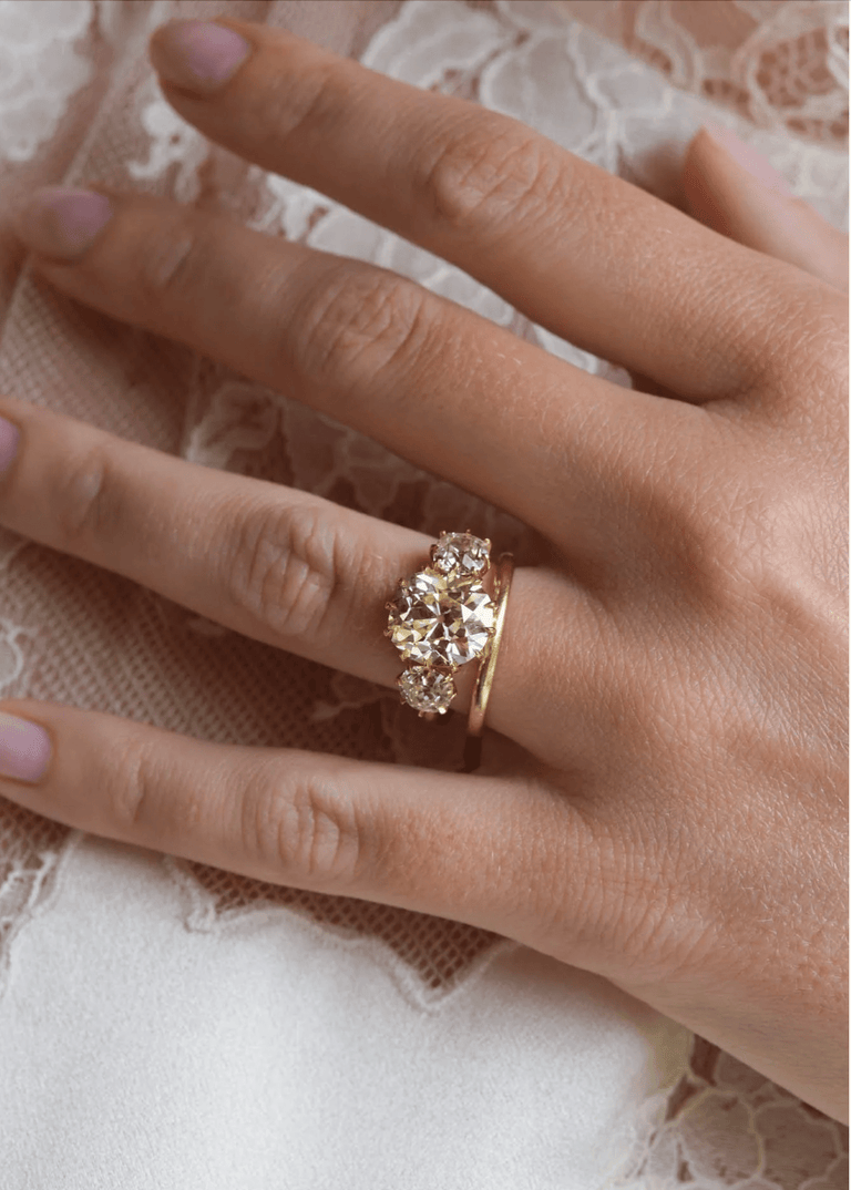 By Erstwhile Antique Diamond Engagement Rings