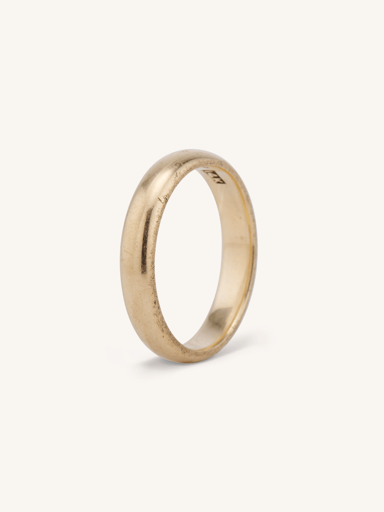 Early 20th Century Antique 14K Gold Wedding Band - Size 9