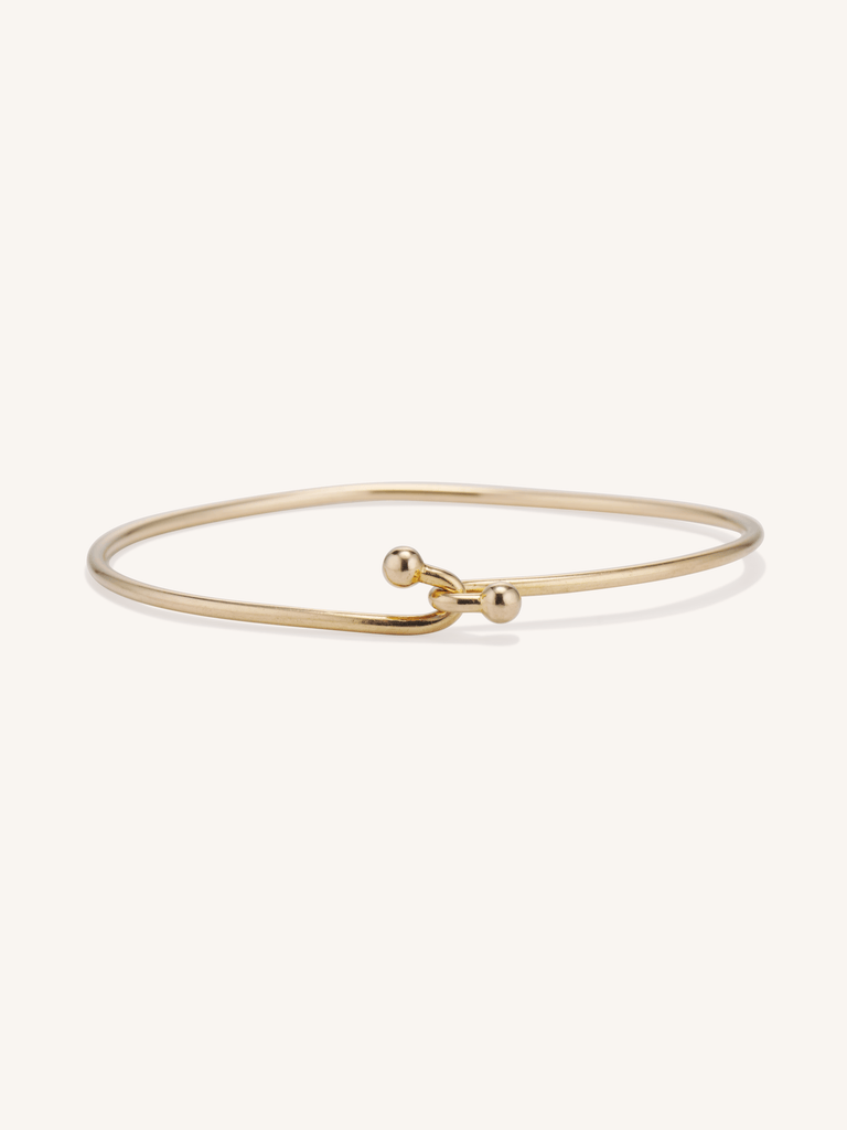 Gucci 18K Yellow Gold Knot Bangle