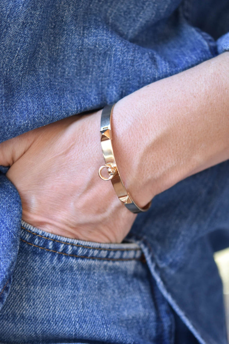 Hermés Collier de Chien Bangle Bracelet, France