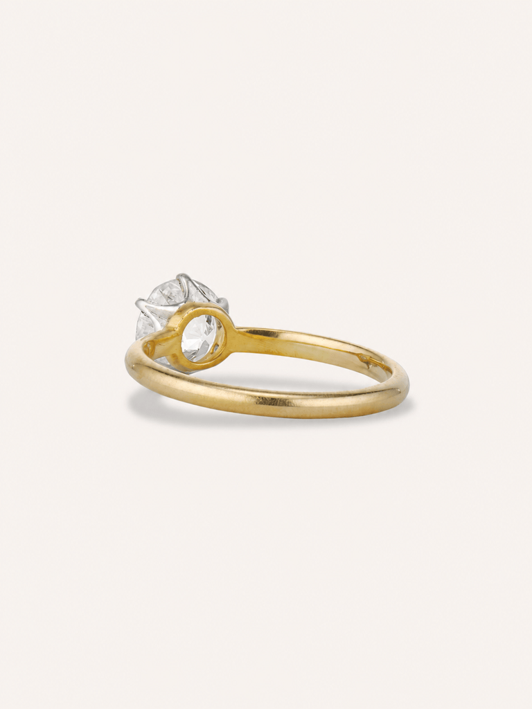 Tiffany & Co. 1.41 Carat Old European Cut Diamond Vintage Engagement Ring