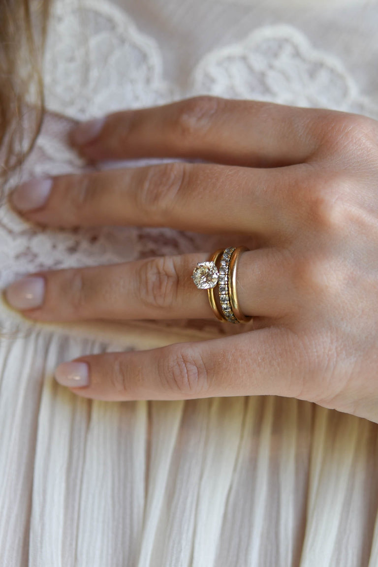 Tiffany & Co. 1.41 Carat Old European Cut Diamond Vintage Engagement Ring