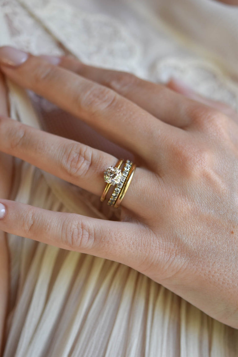 Tiffany & Co. 1.41 Carat Old European Cut Diamond Vintage Engagement Ring