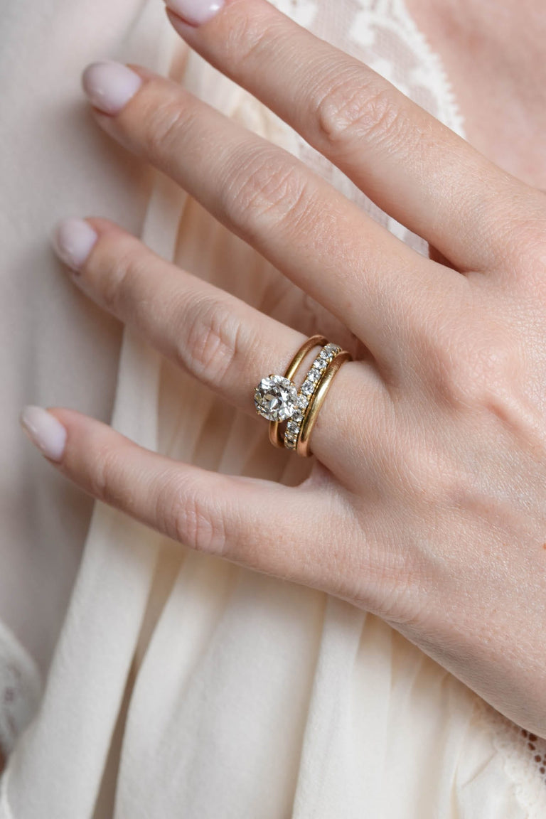 Tiffany & Co. 1920's 1.92 Carat Old European Cut Diamond Six-Prong Solitaire Vintage Engagement Ring