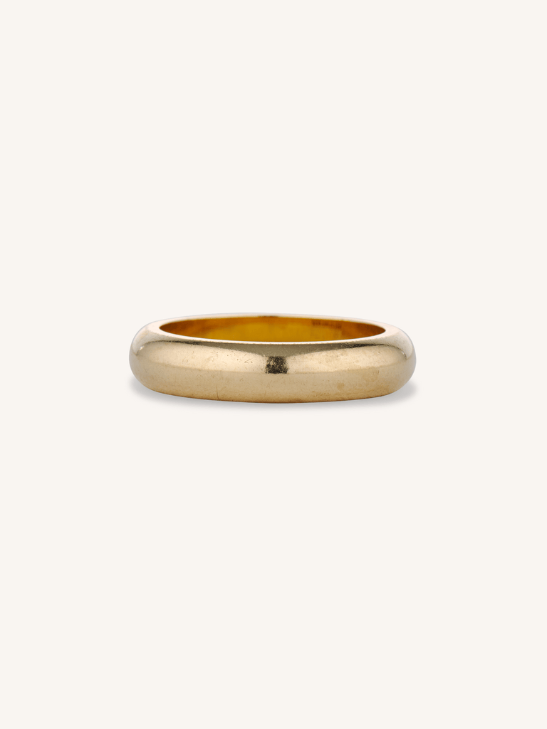 Tiffany & Co. 1940's Vintage 14K Gold Wedding Band - Size 7