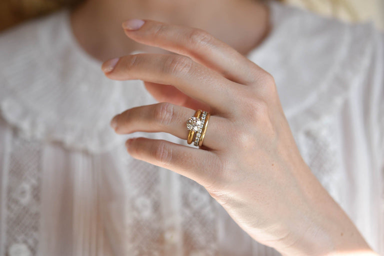 Tiffany & Co. 2.02 Carat Old European Diamond Six-Prong Solitaire Vintage Engagement Ring