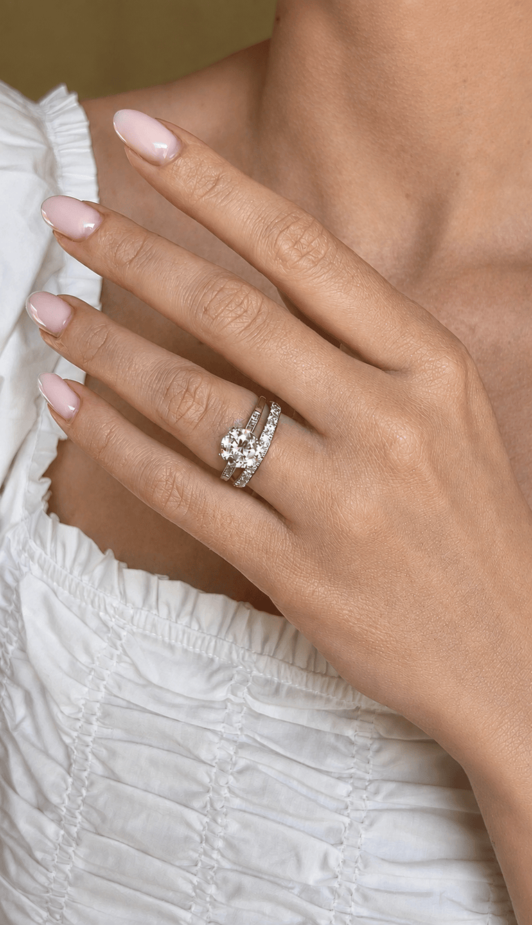 Tiffany & Co. Art Deco 2.09 Carat Transitional Cut Diamond Vintage Engagement Ring