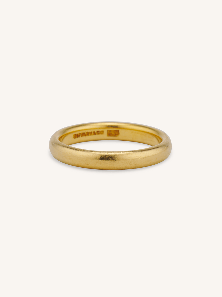 Tiffany & Co. Late Victorian 22K Yellow Gold Antique Wedding Band - Size 6.25