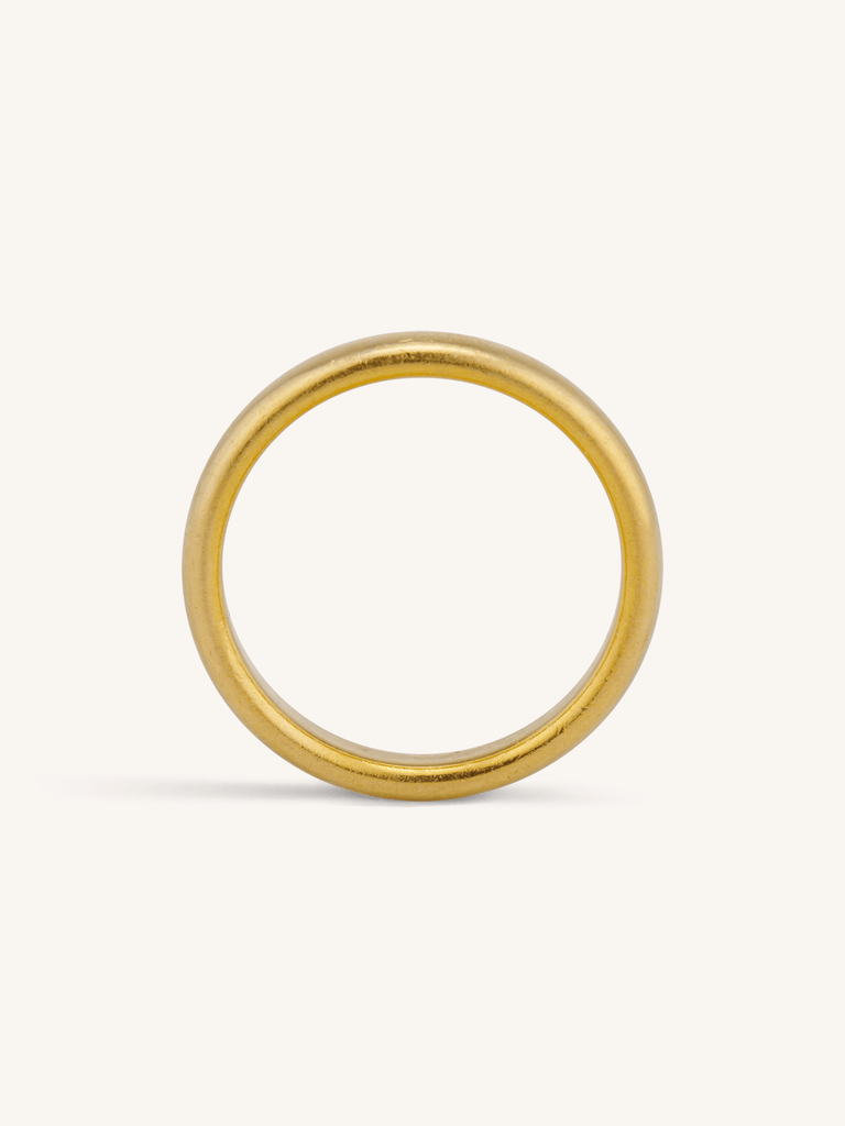Tiffany & Co. Late Victorian 22K Yellow Gold Antique Wedding Band - Size 6.25