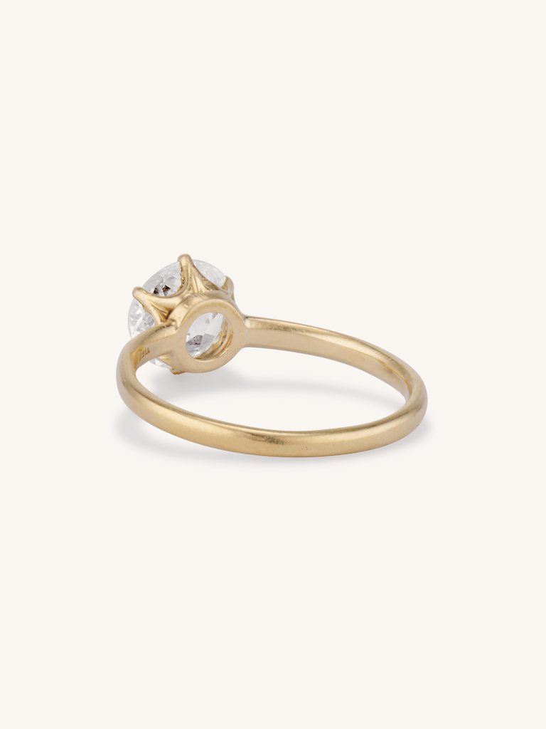 Vintage Tiffany & Co. 1.42 Carat Old European Cut Diamond Engagement Ring