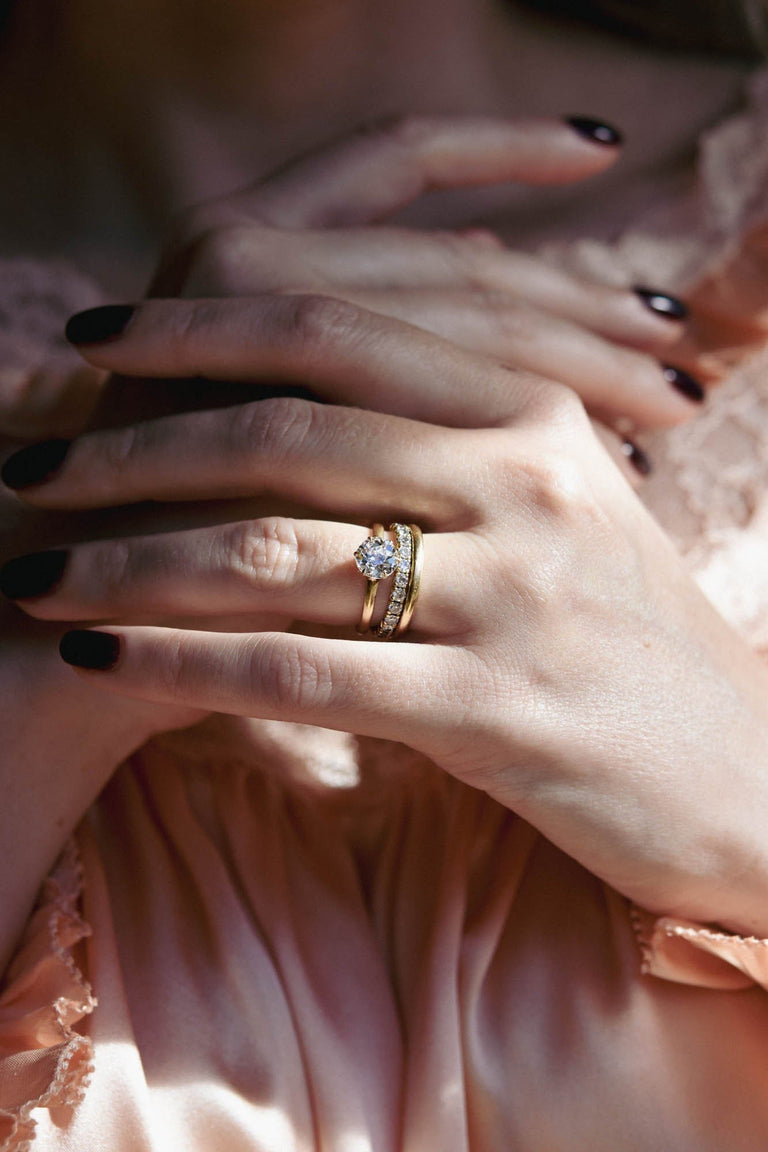 Vintage Tiffany & Co. 1.42 Carat Old European Cut Diamond Engagement Ring
