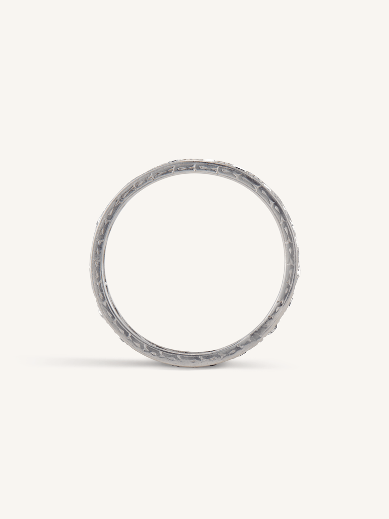 Art Deco Diamond Eternity Band Size 5.5