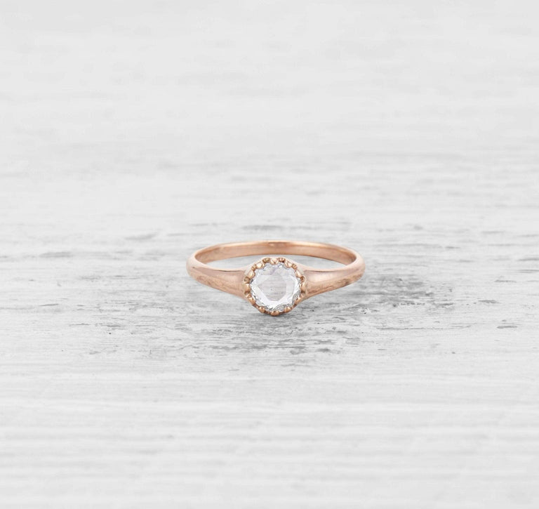 ANTIQUE DIAMOND ENGAGEMENT RING