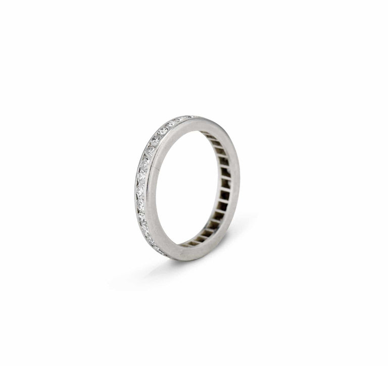 Art Deco 1.50 Carat Single Cut Eternity Band