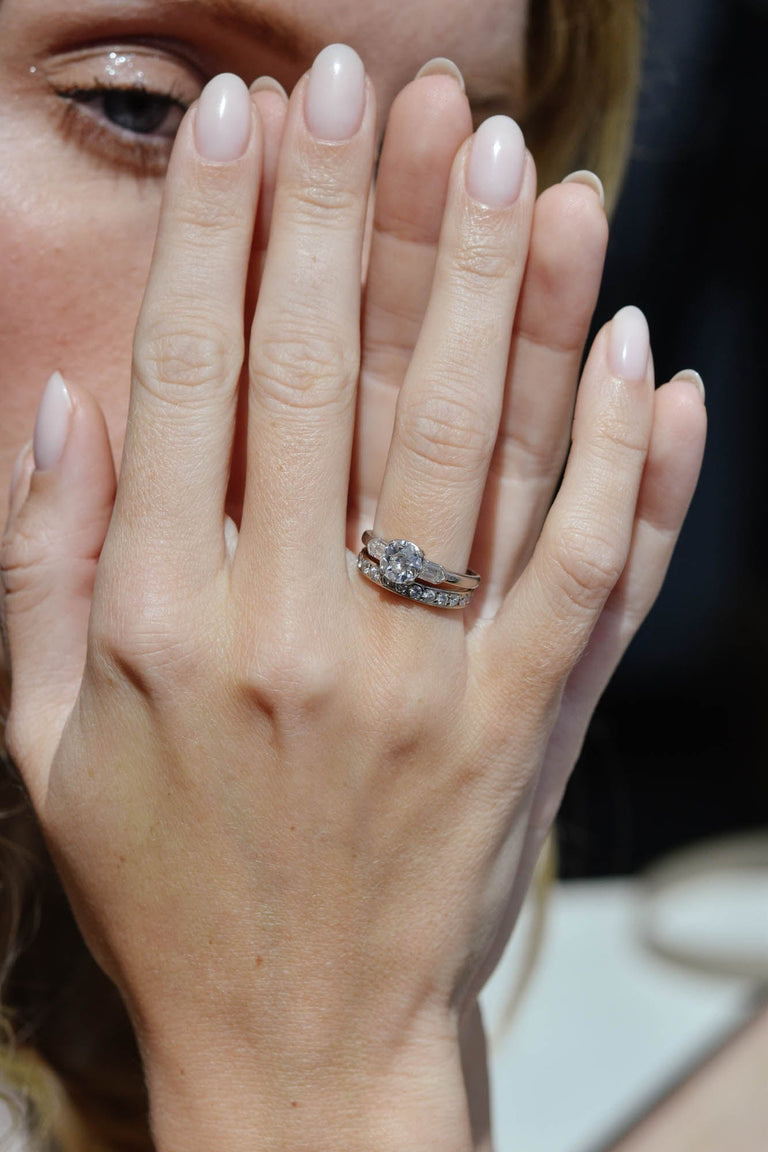 Art Deco 1.00 Carat Old European Cut Diamond Vintage Engagement Ring, New York City