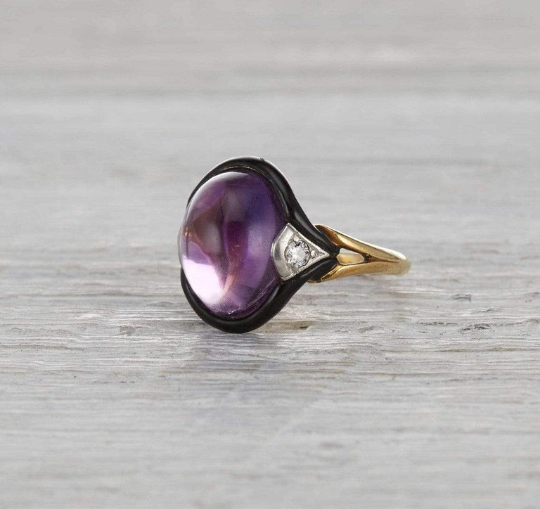 Art Deco Amethyst Ring