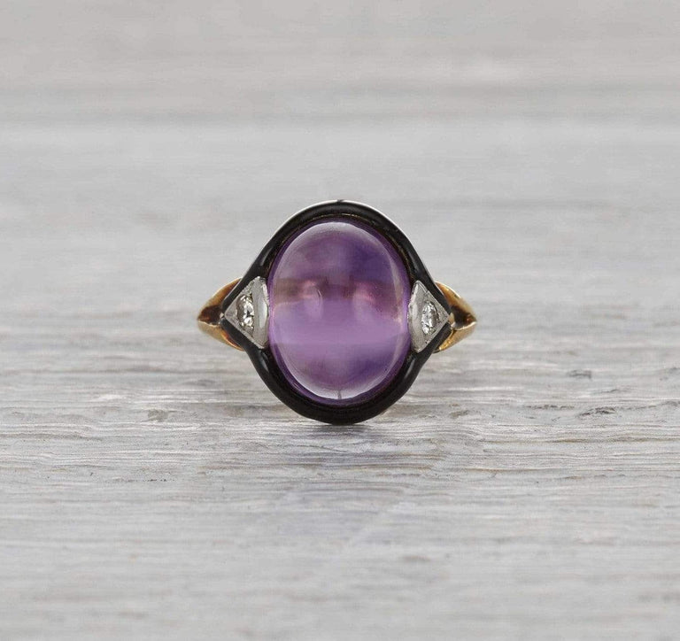 Art Deco Amethyst Ring
