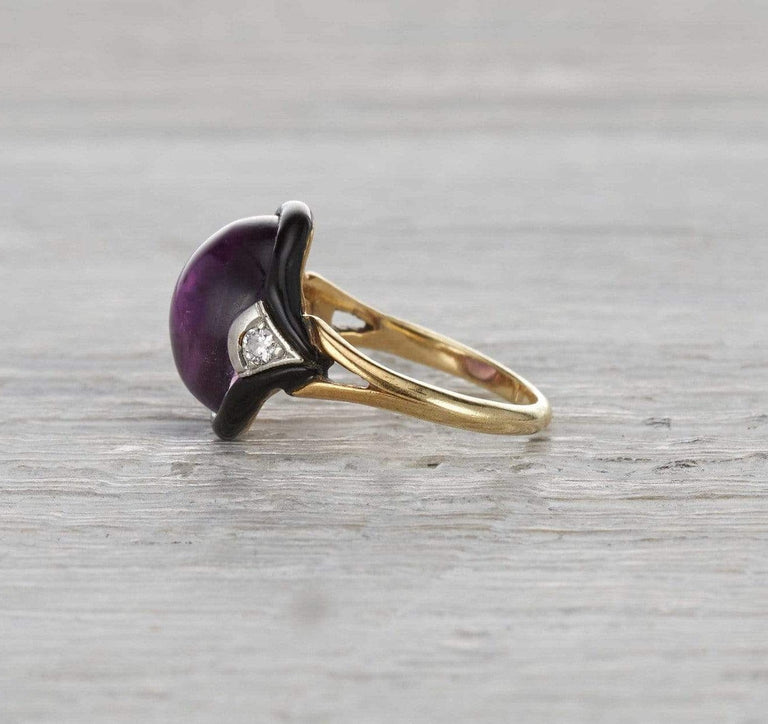 Art Deco Amethyst Ring
