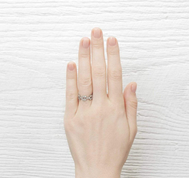 Art Deco Chain Link Band