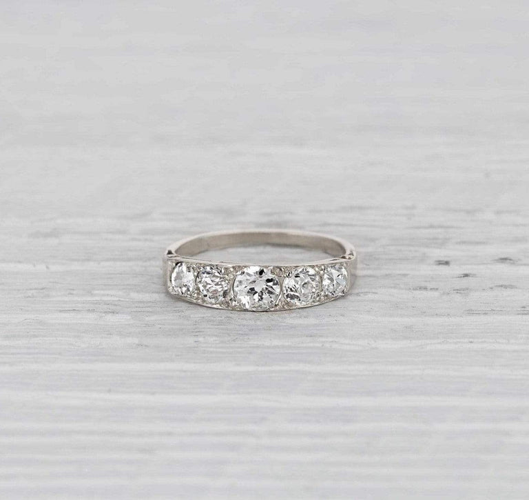 Art Deco Diamond Band