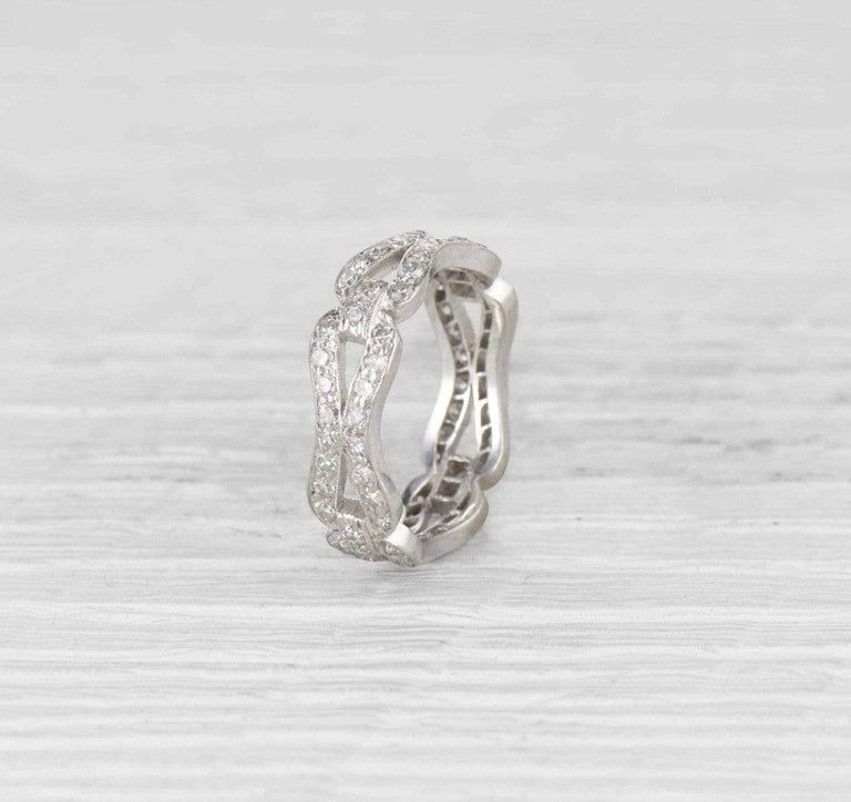 Art Deco Diamond Band