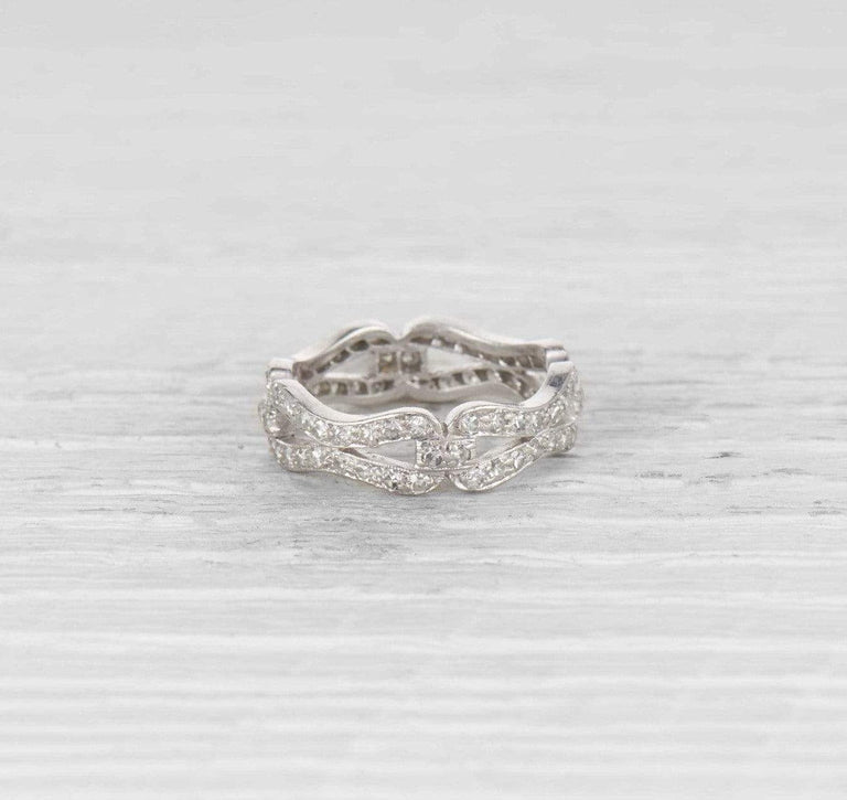 Art Deco Diamond Band