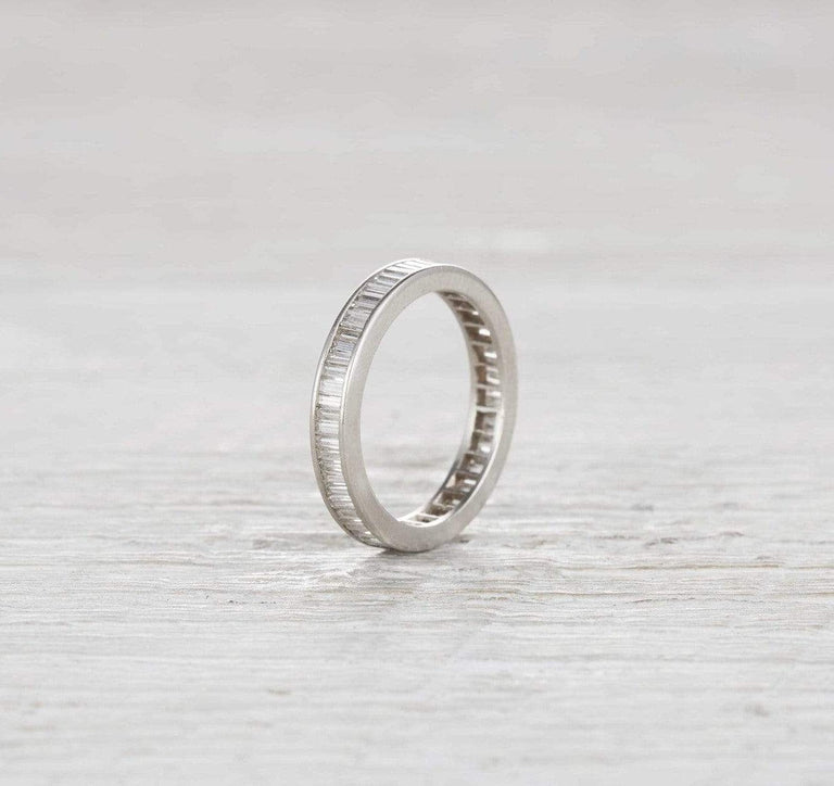 Art Deco Diamond Eternity Band