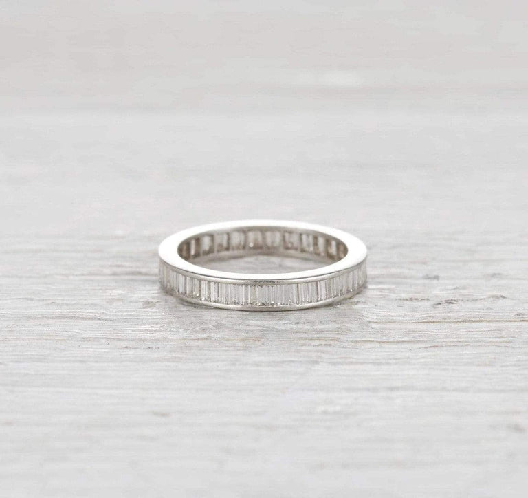 Art Deco Diamond Eternity Band