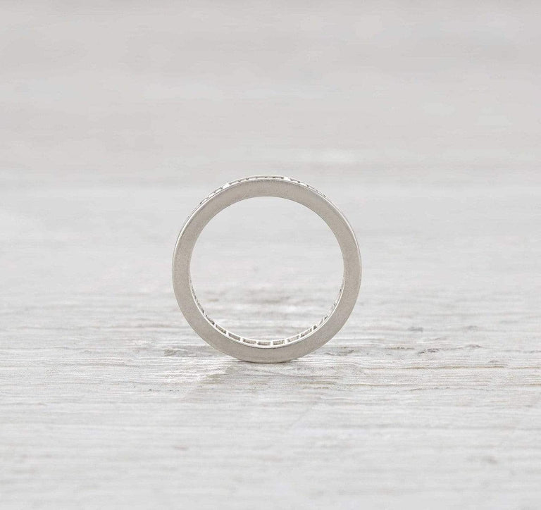 Art Deco Diamond Eternity Band