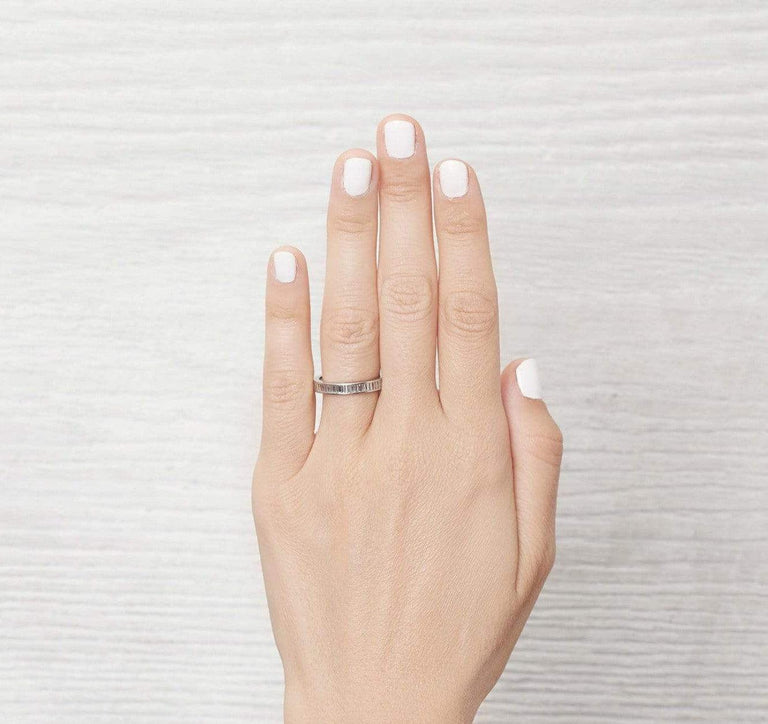 Art Deco Diamond Eternity Band