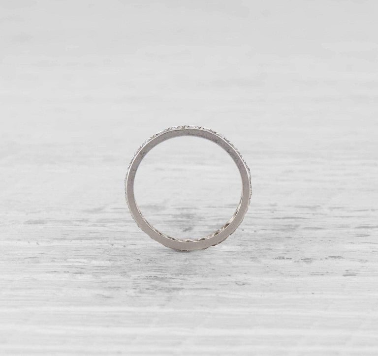 Art Deco Diamond Eternity Band