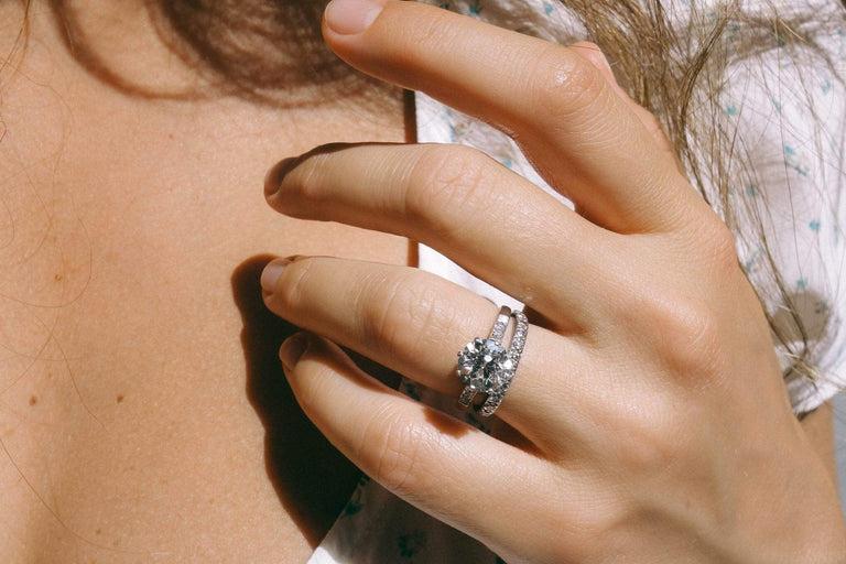 Art Deco Diamond Eternity Band