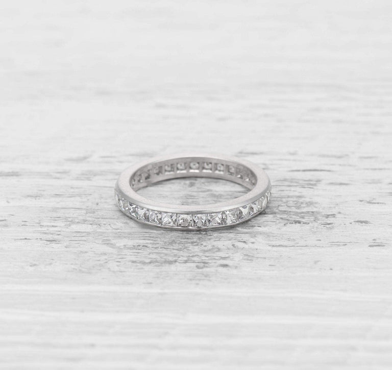 ART DECO DIAMOND ETERNITY BAND