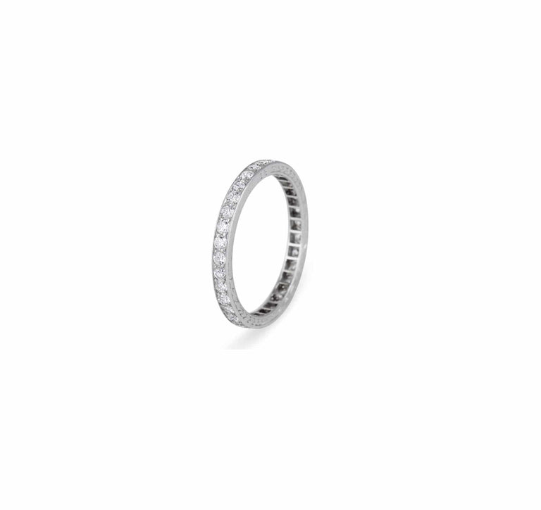ART DECO DIAMOND ETERNITY BAND