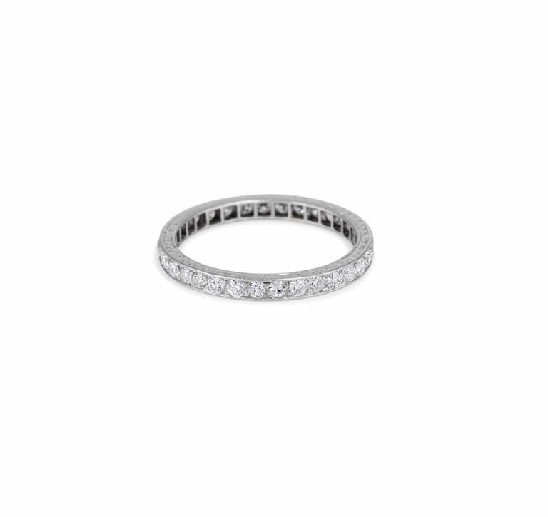 ART DECO DIAMOND ETERNITY BAND
