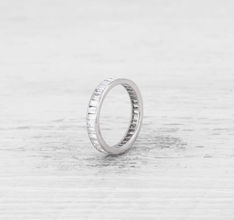 ART DECO DIAMOND ETERNITY BAND