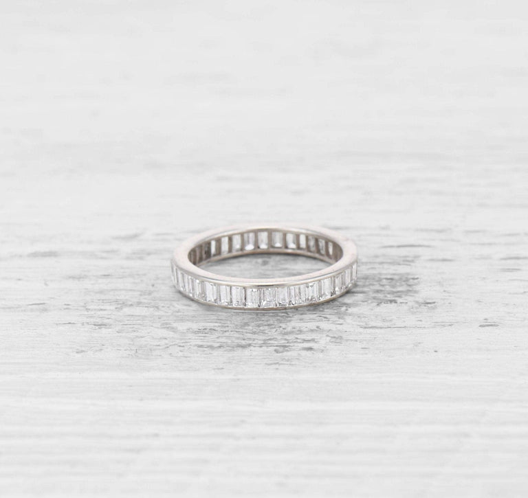 ART DECO DIAMOND ETERNITY BAND