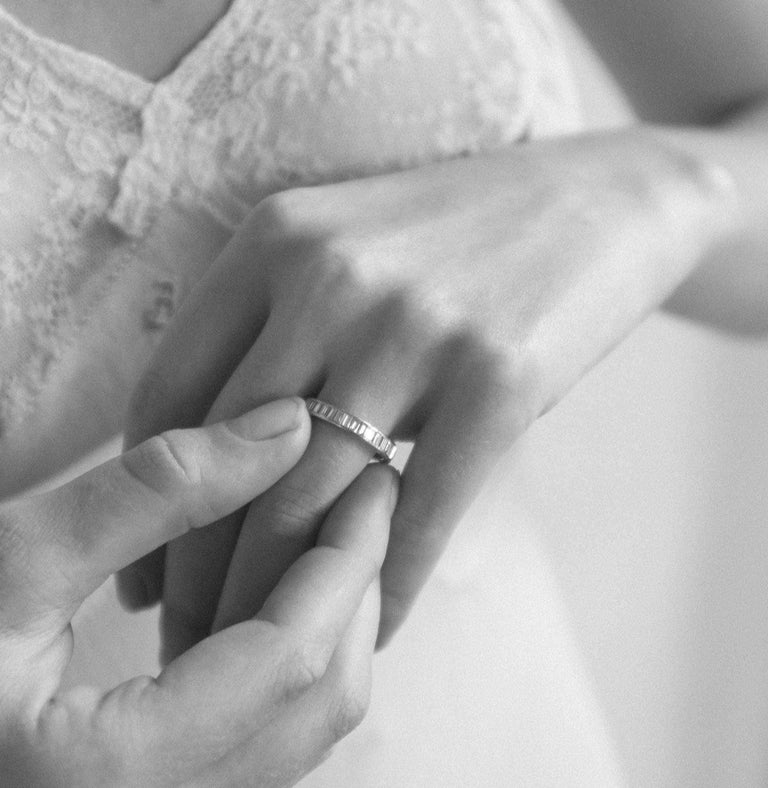 ART DECO DIAMOND ETERNITY BAND