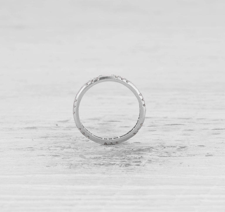 ART DECO DIAMOND ETERNITY BAND