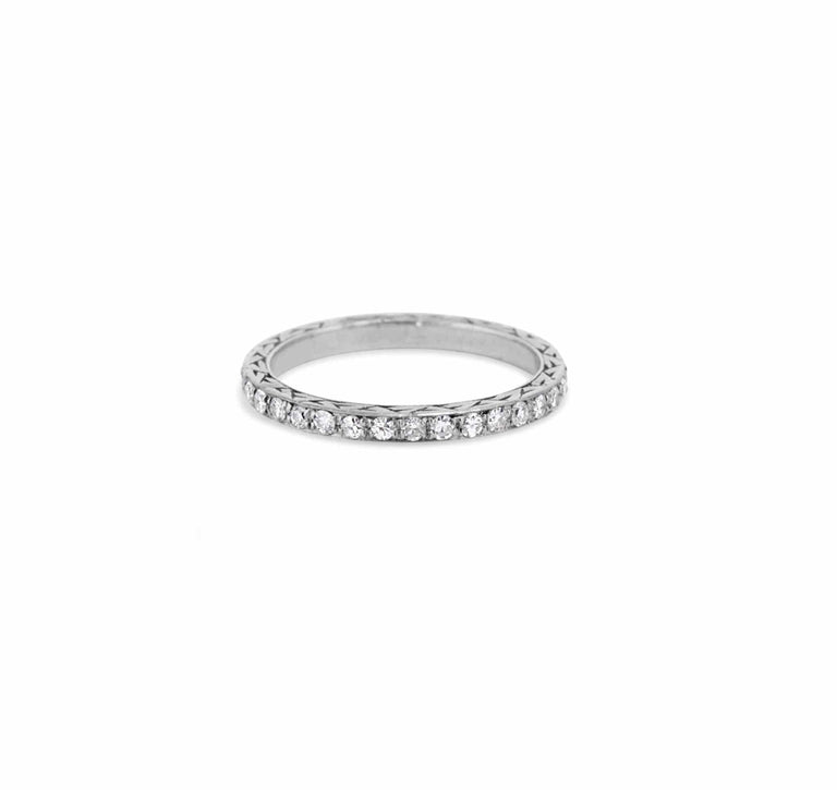 ART DECO DIAMOND ETERNITY BAND
