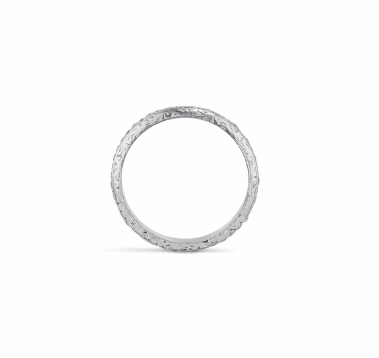 Art Deco Diamond Eternity Band Ring