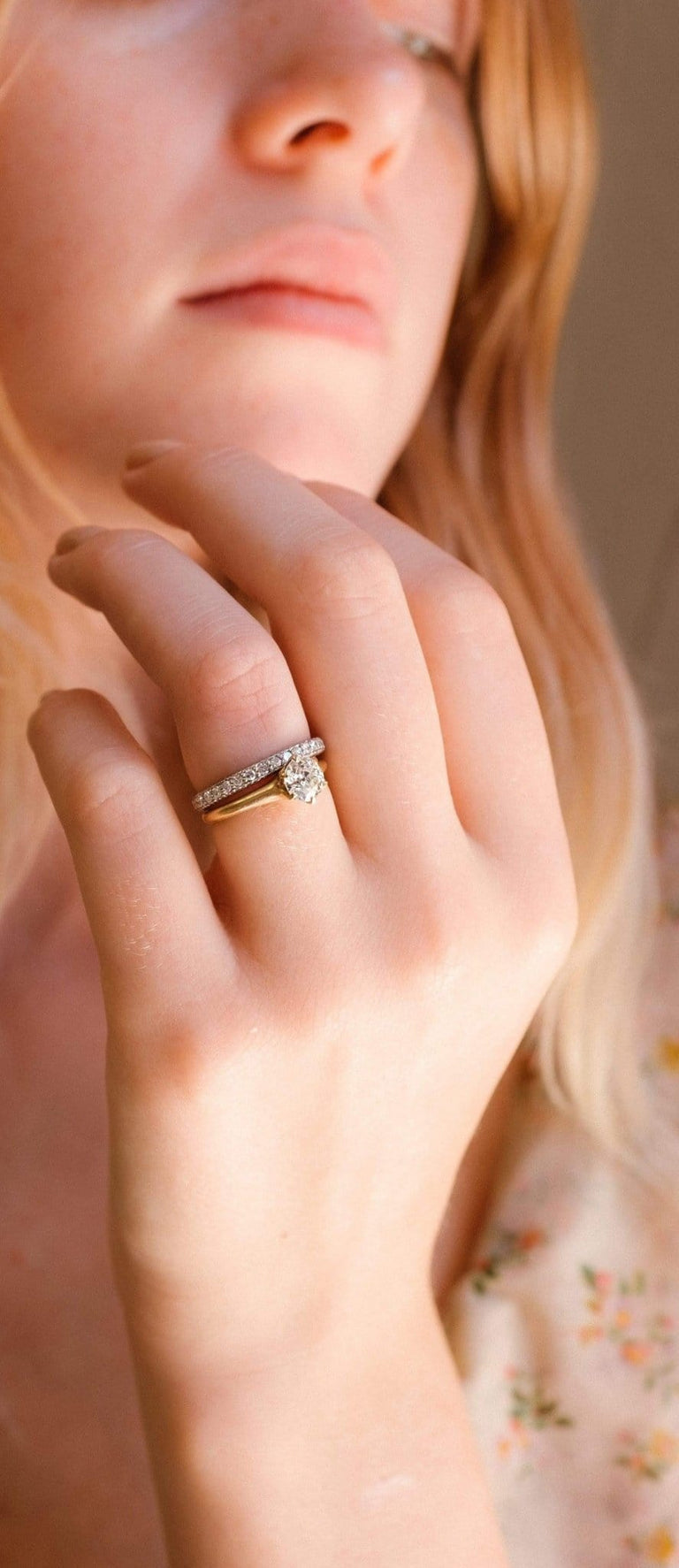 ART DECO DIAMOND ETERNITY BAND RING SIZE 5.5