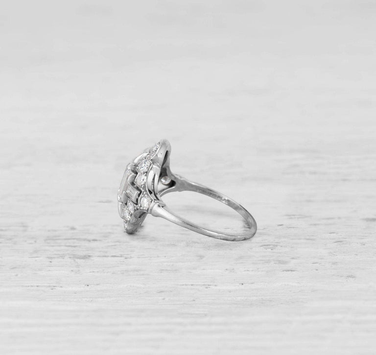 Art Deco Diamond Vintage Engagement Ring