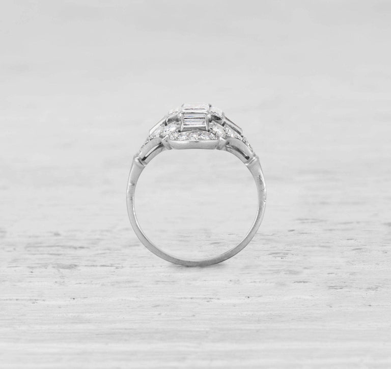 Art Deco Diamond Vintage Engagement Ring