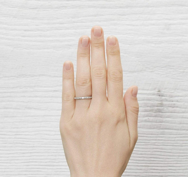 Art Deco French Cut Tiffany & Co. Eternity Band