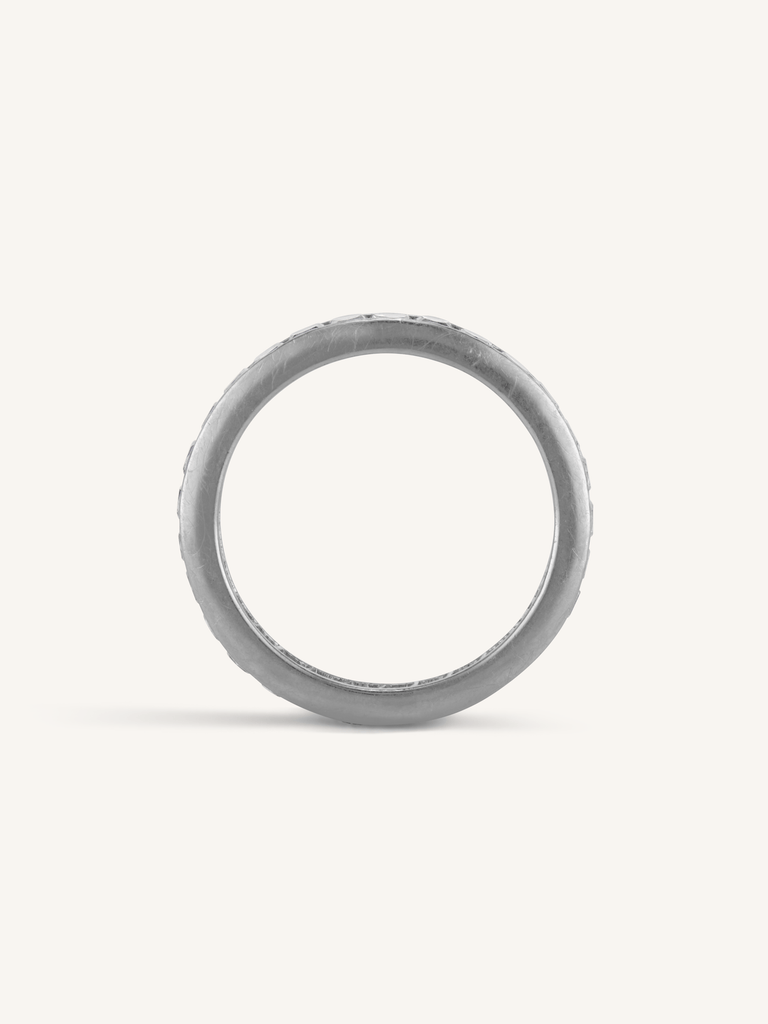 Art Deco 1.55 Carat French Cut Vintage Wedding Band - Size 5.5