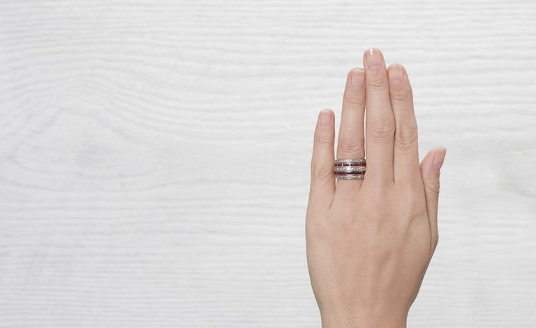 Art Deco Swivel Flip Ring