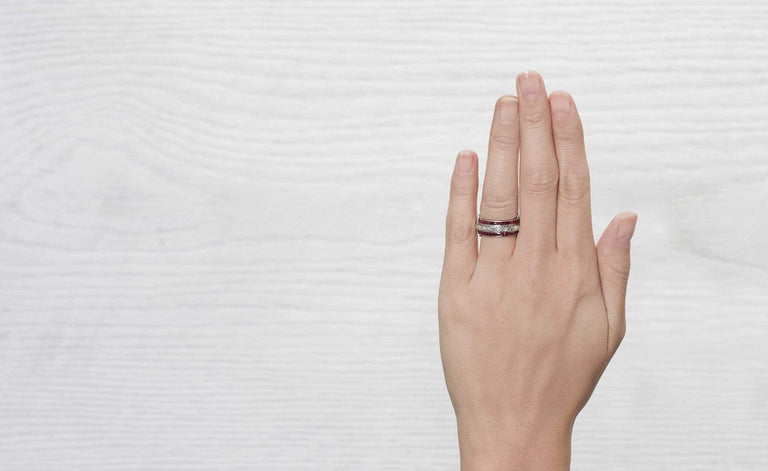 Art Deco Swivel Flip Ring